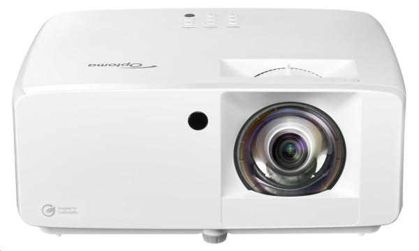 Optoma projektor UHZ35ST (DLP, Laser, UHD, 3500 ANSI, 2xHDMI, RS232, RJ45, USB-A power, repro 1x15W)1