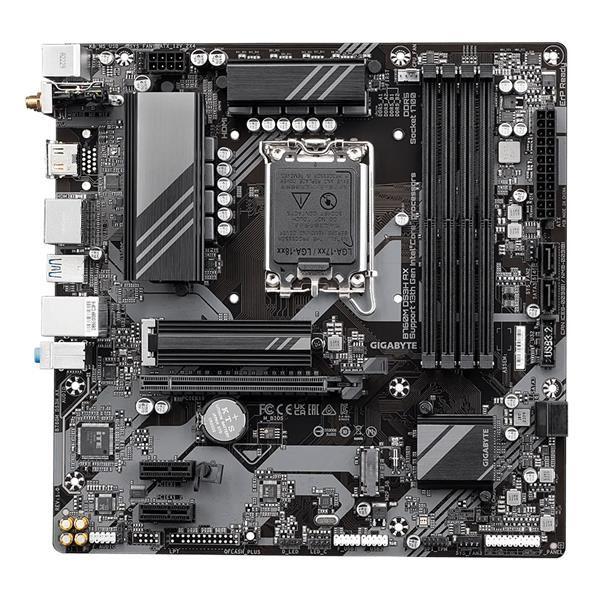 GIGABYTE MB Sc LGA1700 B760M DS3H AX,  Intel B760,  4xDDR5,  2xDP,  1xHDMI,  WI-FI,  mATX1