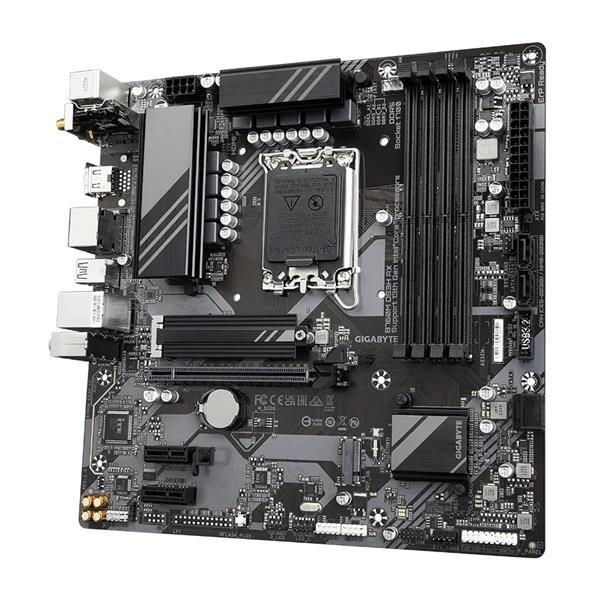 GIGABYTE MB Sc LGA1700 B760M DS3H AX,  Intel B760,  4xDDR5,  2xDP,  1xHDMI,  WI-FI,  mATX2