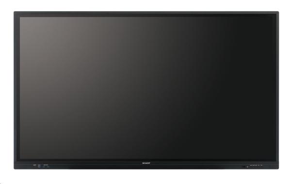 NEC LCD 75" Infrared PN-LC752,  3840 x 2160,  450nit,  8ms,  16/ 7,  VGA,  DP,  USB-C,  HDMI,  USB,  dotykový displej2