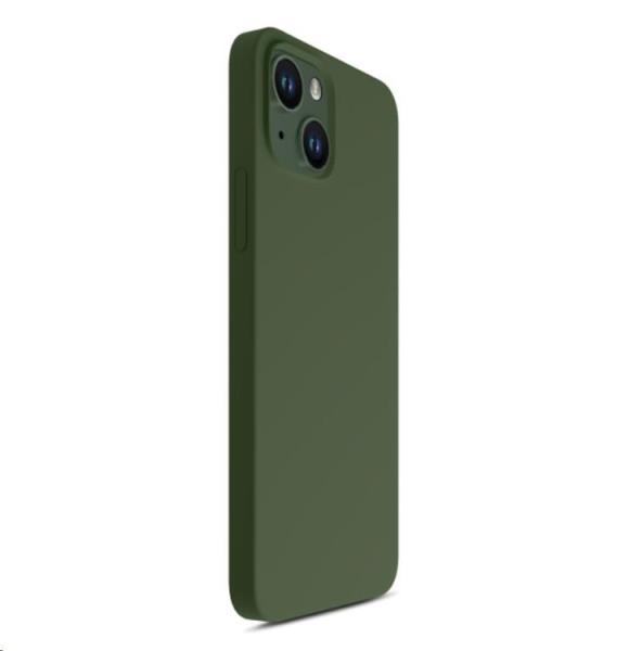 3mk ochranný kryt Hardy Silicone MagCase pro Apple iPhone 15 Plus,  Alphine Green4
