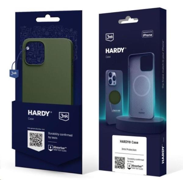 3mk ochranný kryt Hardy Silicone MagCase pro Apple iPhone 15 Plus,  Alphine Green8