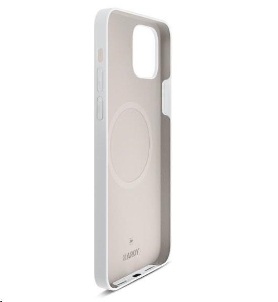 3mk ochranný kryt Hardy Silicone MagCase pro Apple iPhone 15,  Silver-White6