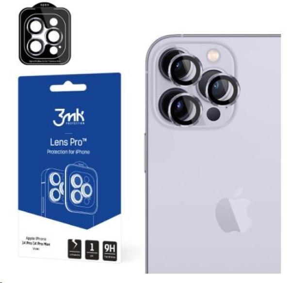3mk ochrana kamery Lens Protection Pro pro Apple iPhone 15,  Pink