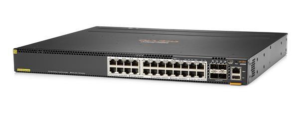Aruba 6300M 24-port HPE Smart Rate 1/ 2.5/ 5GbE Class 6 PoE and 4-port SFP56 Switch1