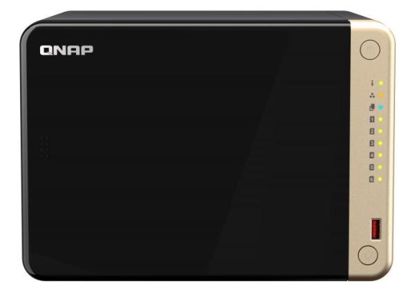 QNAP TS-664-8G (4core 2, 9 GHz, 8GB RAM, 6xSATA, 2x M.2 NVM slot, 1xPCIe, 1xHDMI 4K, 2x2, 5GbE, 4xUSB)1
