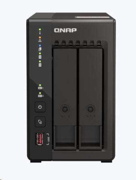 QNAP QVP-21C (4C/ CeleronJ6412/ 2, 6GHz/ 8GBRAM/ 2xSATA/ 2xM.2/ 2xUSB2.0/ 2xUSB3.2/ 2xHDMI/ 2x2, 5GbE)