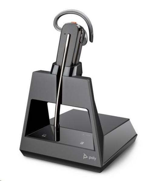 Poly bluetooth headset Voyager 4245 OFFICE,  USB-A,  nabíjecí stojánek