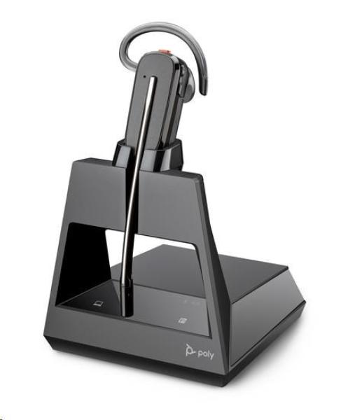 Poly bluetooth headset Voyager 4245 OFFICE MS Teams,  USB-A,  nabíjecí stojánek