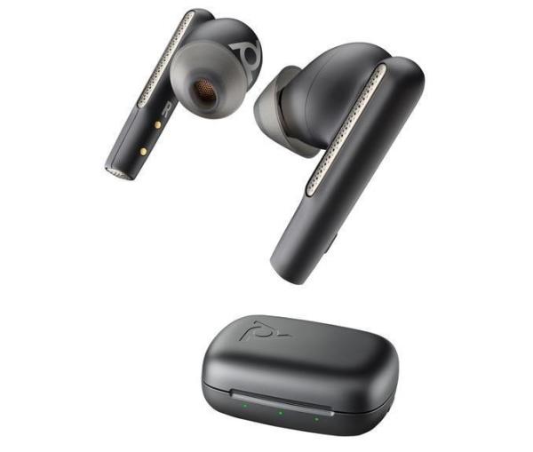 Poly Voyager Free 60 MS Teams bluetooth headset,  BT700 USB-A adaptér,  nabíjecí pouzdro,  černá1