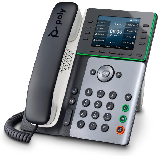 Poly Edge E300 IP telefon s podporou PoE3