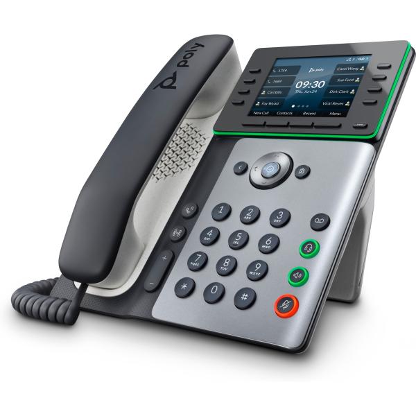 Poly Edge E300 IP telefon s podporou PoE9