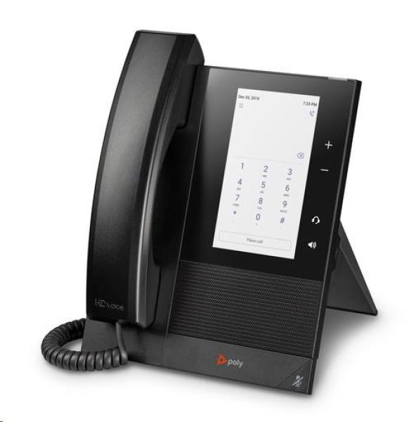 Poly CCX 400 multimediální telefon pro Microsoft Teams s podporou technologie PoE1