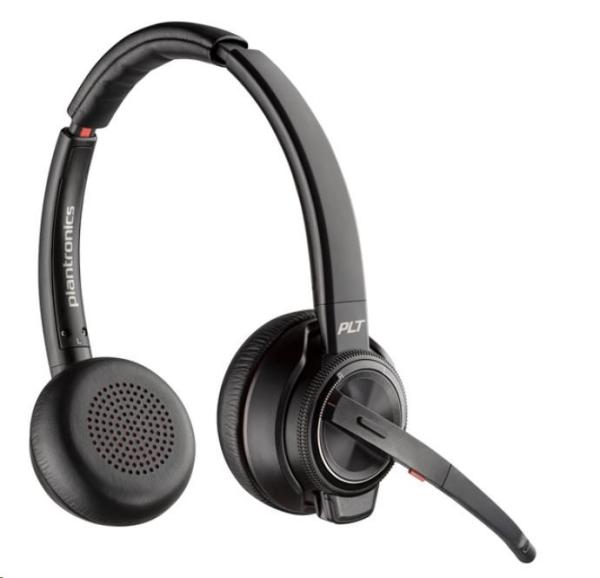 Poly Savi 8220 Stereo DECT 1880-1900 MHz Headset +Charging Cradle2