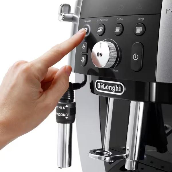 DeLonghi Magnifica S Smart ECAM 250.23.SB automatický kávovar, 1450 W, 15 bar, vestavěný mlýnek, stříbrná2