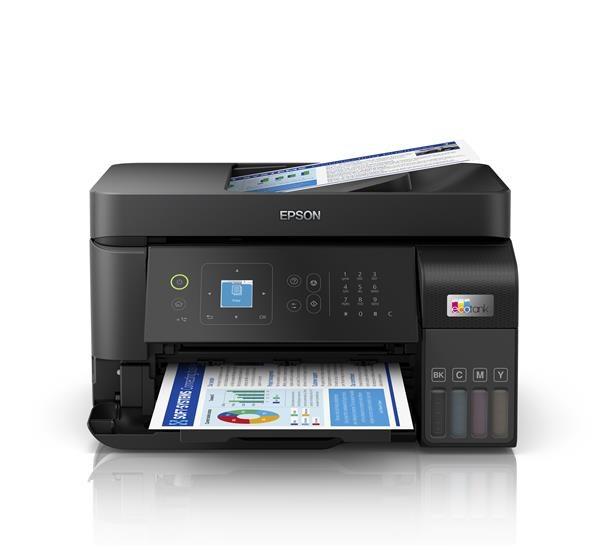 BAZAR - EPSON tiskárna ink EcoTank L5590, 4v1, A4, 1200x4800dpi, 33ppm, USB, LAN, Wi-Fi - Poškozený obal1