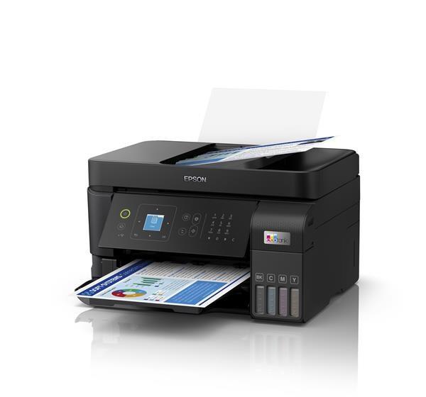 BAZAR - EPSON tiskárna ink EcoTank L5590, 4v1, A4, 1200x4800dpi, 33ppm, USB, LAN, Wi-Fi - Poškozený obal2