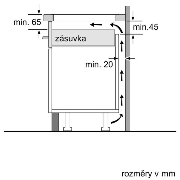 Siemens EX675FEC1E varná deska, 7400 W, indukční, časovač, zámek ovládacího panelu, rozpoznání hrnce, černá5