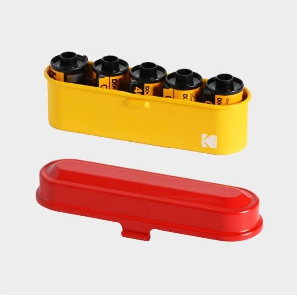 Kodak Film Case 135 (small) red/ yellow2