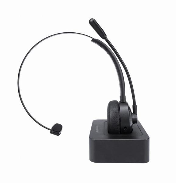 GEMBIRD Sluchátka BTHS-M-01,  vhodné pro call centra,  mikrofon,  Bluetooth,  černé1