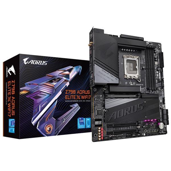 GIGABYTE MB Sc LGA1700 Z790 AORUS ELITE X WiFi7,  Intel Z790,  4xDDR5,  1xDP,  1xHDMI,  WI-FI,  ATX