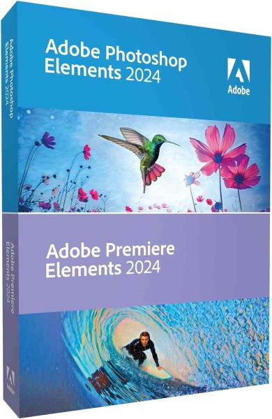 Adobe Photoshop & Adobe Premiere Elements 2024 MP ENG FULL BOX