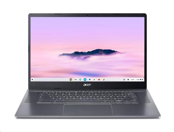 Acer Chromebook/ CB515-2HT/ i5-1335U/ 15, 6"/ FHD/ T/ 8GB/ 256GB SSD/ Iris Xe/ Chrome/ Gray/ 2R