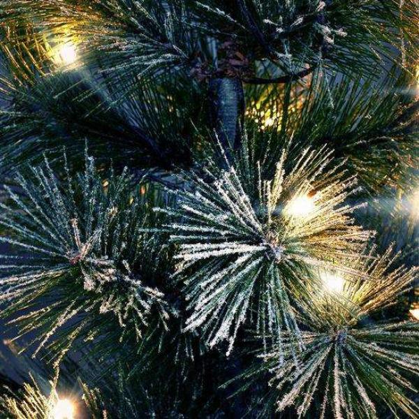 Solight vánoční stromek 45cm,  15LED,  3x AA,  IP44 časovač3