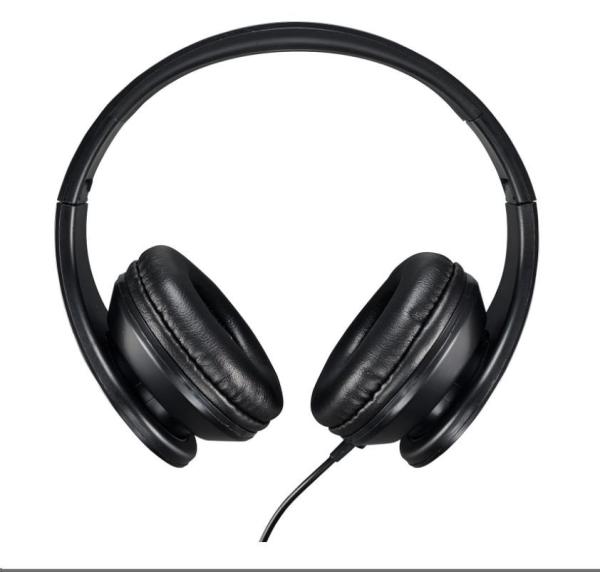 ACER Headset  AHW115,  skládací,  zabudovaný mikrofon,  měnič 40mm,  impedance 32 Ohm,  frekvence 20Hz-20kHz,  černá (Retail p