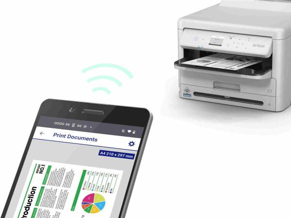 EPSON tiskárna ink čb WorkForce Pro WF-M5399DW,  A4,  34ppm,  LAN,  Wi-Fi (Direct),  USB3