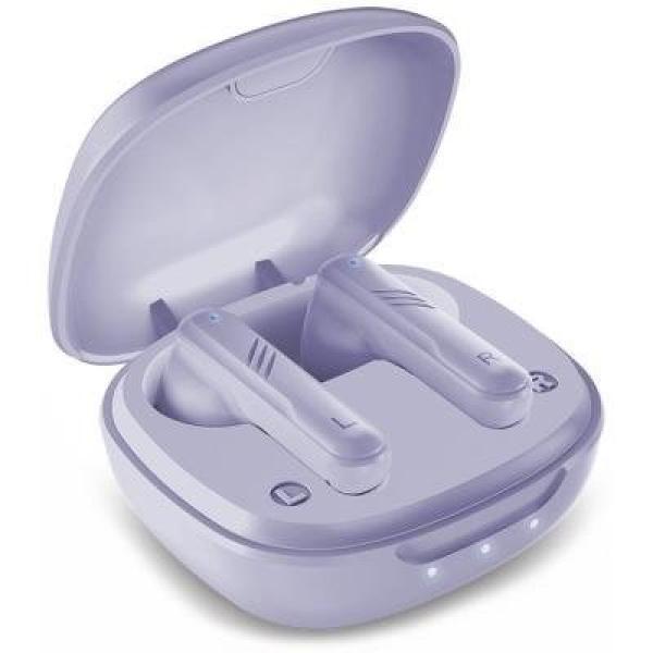 GENIUS bezdrátový headset TWS HS-M905BT Light Purple/ Bluetooth 5.3/ USB-C nabíjení/ fialová1