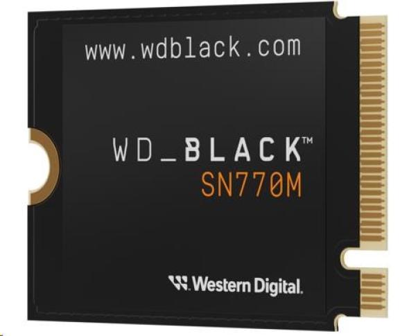 WD BLACK SSD NVMe 500GB PCIe SN 770M,  Gen4 8 Gb/ s,  (R:5000,  W:4000MB/ s) M.2 2230-S3-M