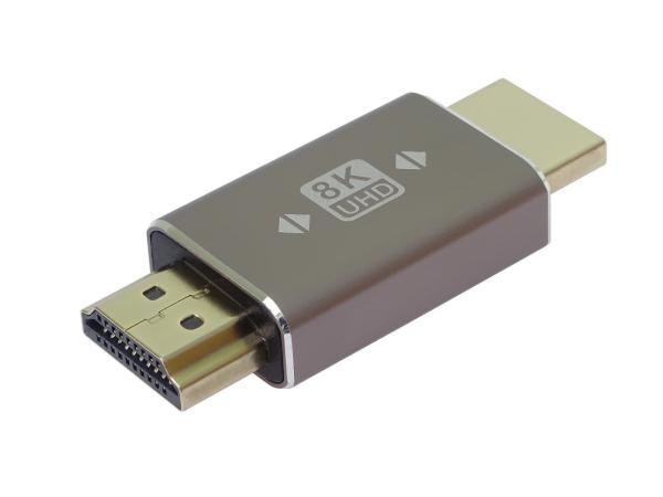 PREMIUMCORD Adaptér spojka 8K HDMI A - HDMI A,  Male/ Male,  kovová