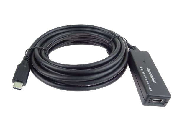 PREMIUMCORD USB-C repeater a prodlužovací kabel Male-Female,  5Gbps 5m1