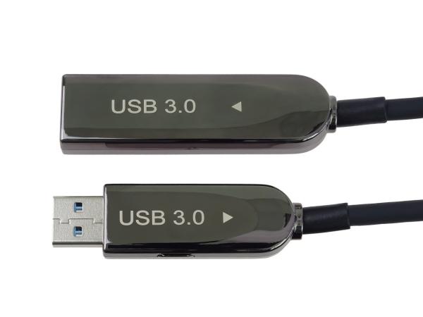 PREMIUMCORD Kabel USB3.0 + 2.0 prodlužovací optický AOC kabel A/ Male - A/ Female 15m1