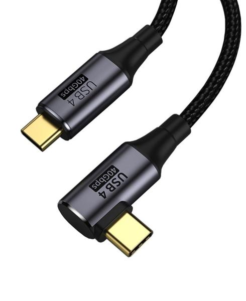PREMIUMCORD Kabel USB4™ Gen 3x2 40Gbps 8K@60Hz 240W Thunderbolt 3 kabel 0, 3m