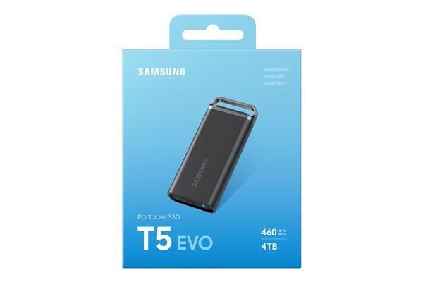 Samsung Externí SSD disk T5 EVO - 4TB - černý5