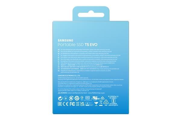 Samsung Externí SSD disk T5 EVO - 4TB - černý2