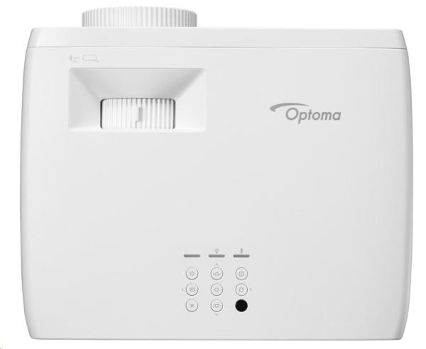 Optoma projektor UHZ66 (DLP,  LASER,  FULL 3D,  UHD,  4000 ANSI,  500 000:1,  HDMI,  RS232,  LAN,  1x15W speaker)2