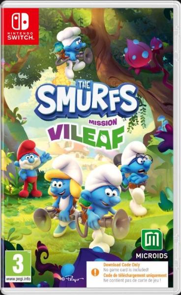 Nintendo Switch hra MR The Smurfs - Mission Vileaf (code only)