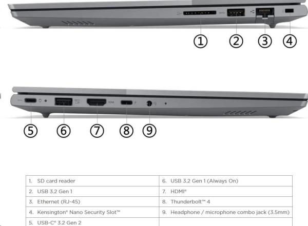 LENOVO NTB ThinkBook 14 G6 IRL - i3-1315U,14" WUXGA IPS,8GB,256SSD,HDMI,THb,Int. Intel UHD,W11P,3Y Onsite4