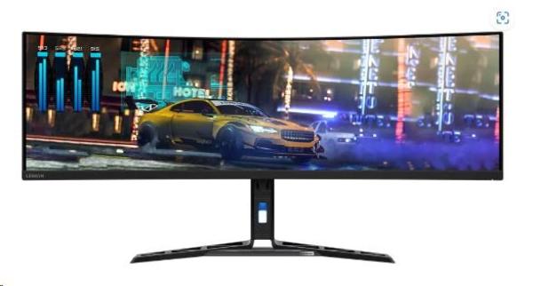 LENOVO LCD Legion R45w-30 - 44.5" VA, 32:9, 5120x1440, 1-12ms, 450 cd/ m2, 3000:1, HDMI, DP, VESA, 3Y