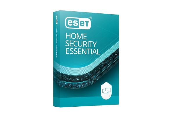 ESET HOME SECURITY Essential pre  3 zariadenia,  predĺženie i nová licencia na 1 rok