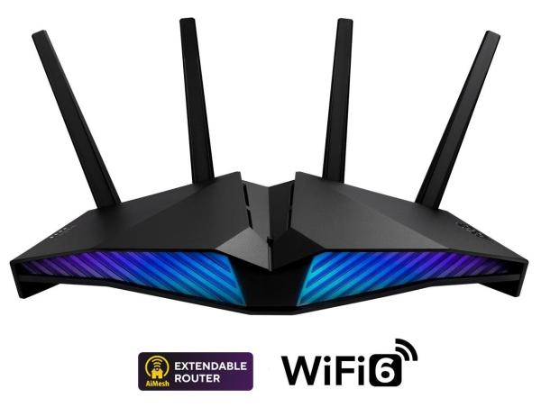 ASUS RT-AX82U V2 (AX5400) WiFi 6 Extendable Router,  AiMesh,  4G/ 5G Mobile Tethering