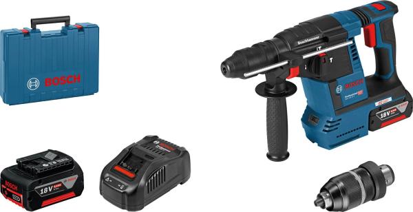 BOSCH Akumulátorové vŕtacie kladivo GBH 18V-26 F, kufor