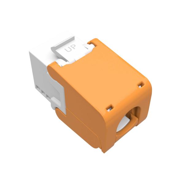 Samořezný keystone Solarix CAT6 UTP SXKJ-6-UTP-WH-SA Component Level a 4PPoE certifikace2