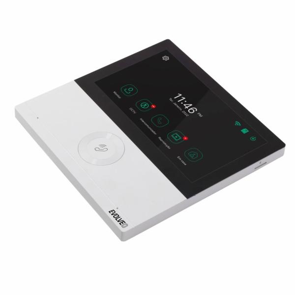 EVOLVEO DoorPhone AHD7,  Sada domácího WiFi videotelefonu s ovládáním brány nebo dveří bílý monitor3