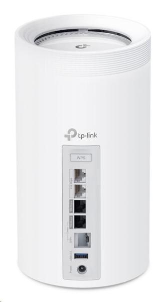 TP-Link Deco BE85(2-pack) WiFi7 Mesh(BE22000, 2, 4GHz/ 5GHz/ 6GHz, 1x10GbELAN/ WAN, 1xSFP+/ 10GbELANcombo, 2x2, 5GbELAN/ WAN, 1xUSB)1