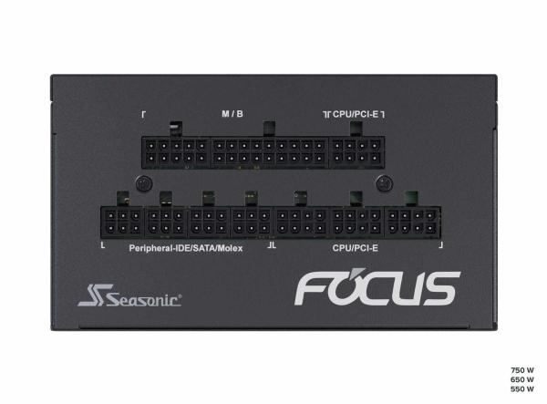SEASONIC zdroj 750W Focus GX-750 ATX 3.0,  80+ GOLD (SSR-750FX3)3