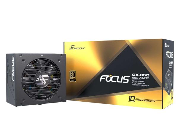 Zdroj 850W, SEASONIC FOCUS GX-850 ATX3.0 GOLD modular, retail2